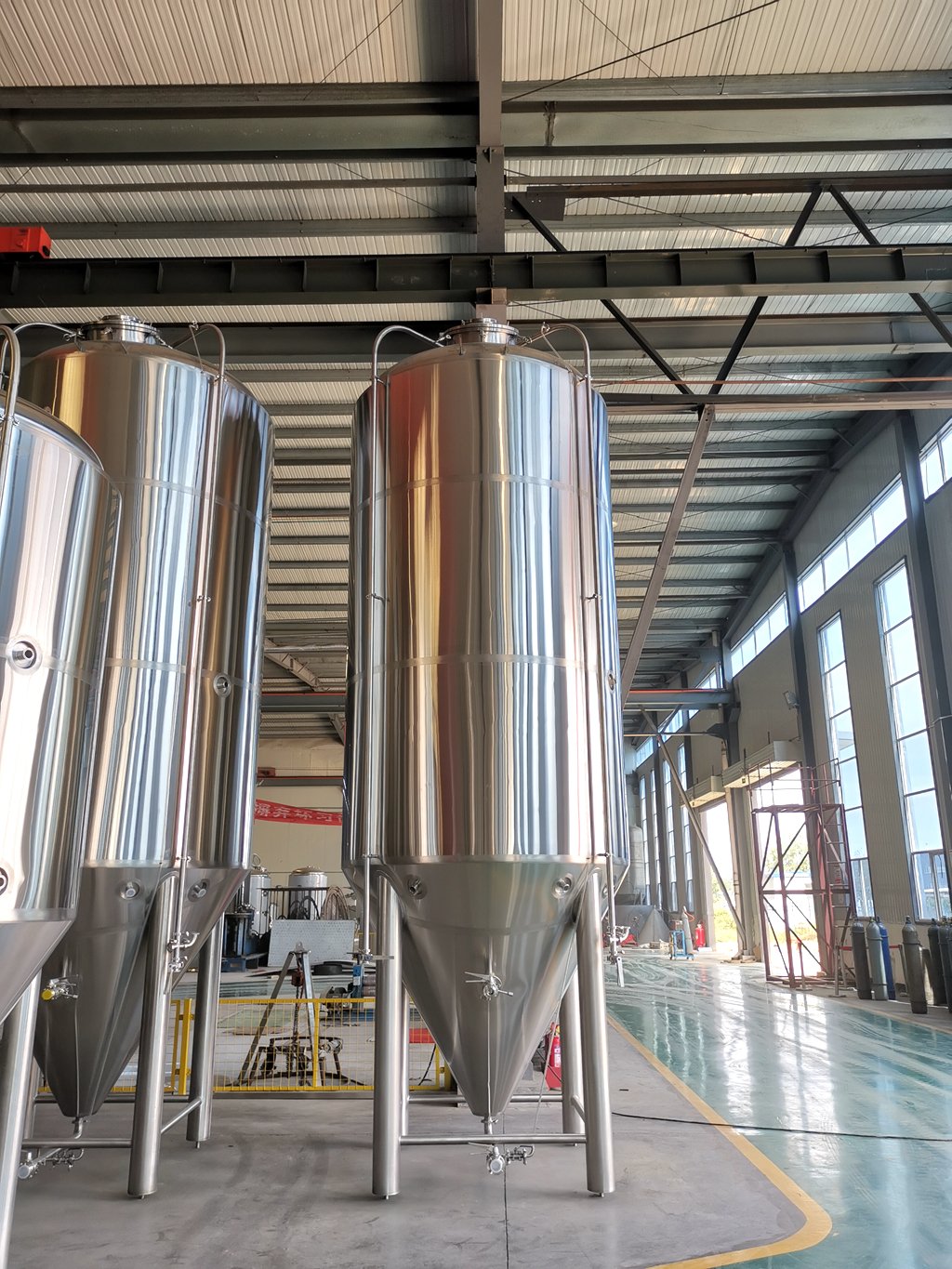 Réservoir de fermentation de la bière