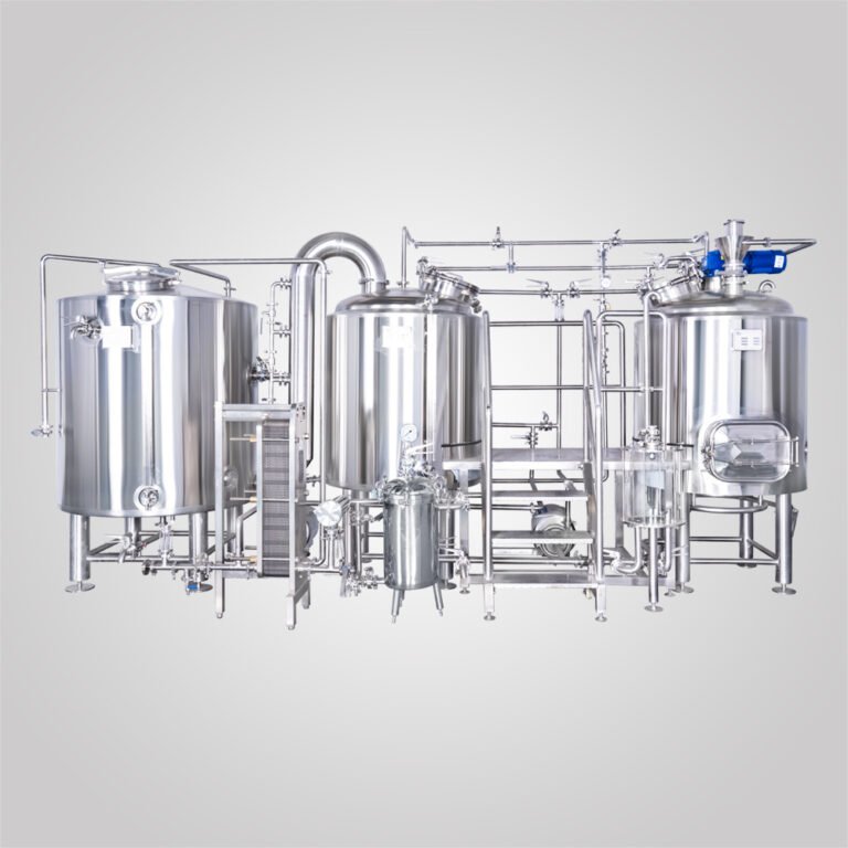 Sistema de sala de cocimiento de dos recipientes de 500 litros