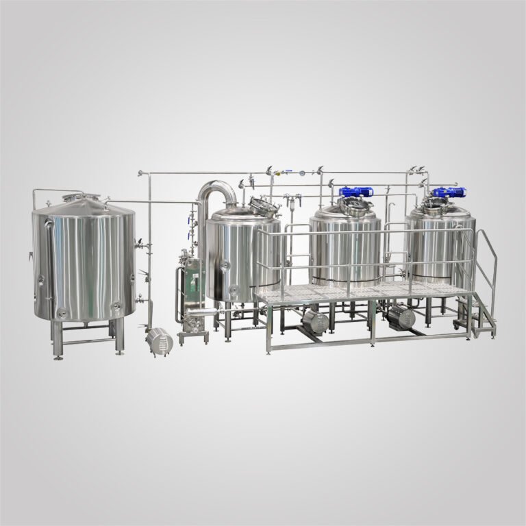 Sistema de sala de cocimiento de tres recipientes de 500 litros