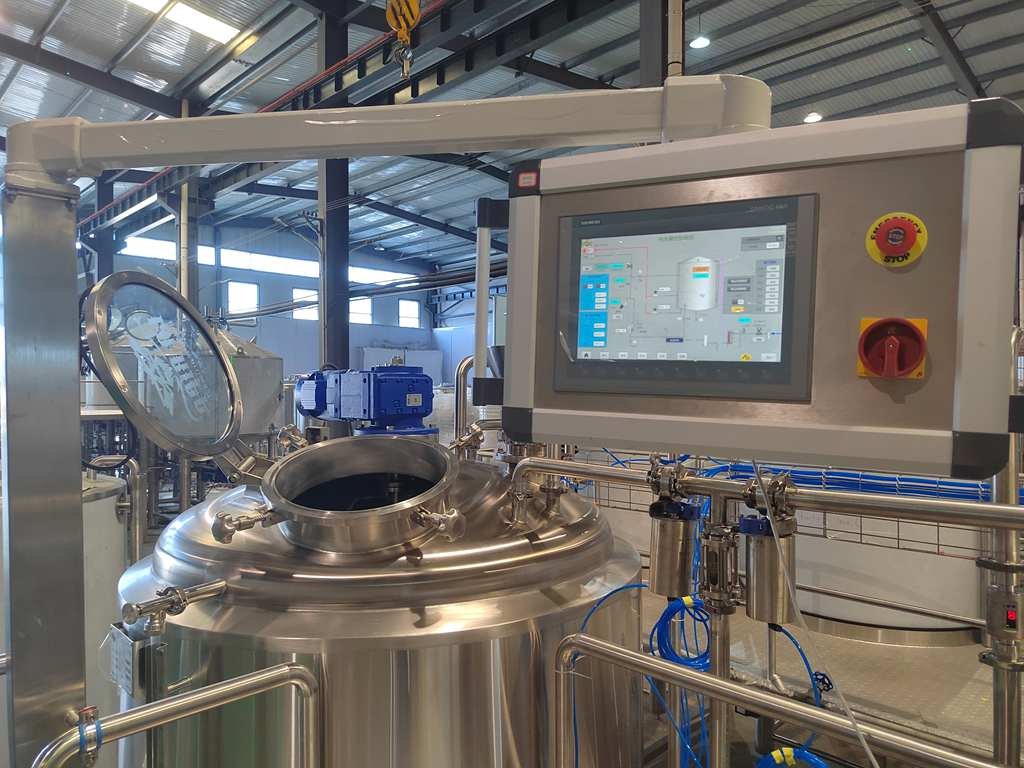 Fully Automated 1000L Brewhouse