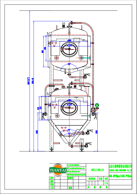 How Stacked Tanks Save Brewery Floor Space