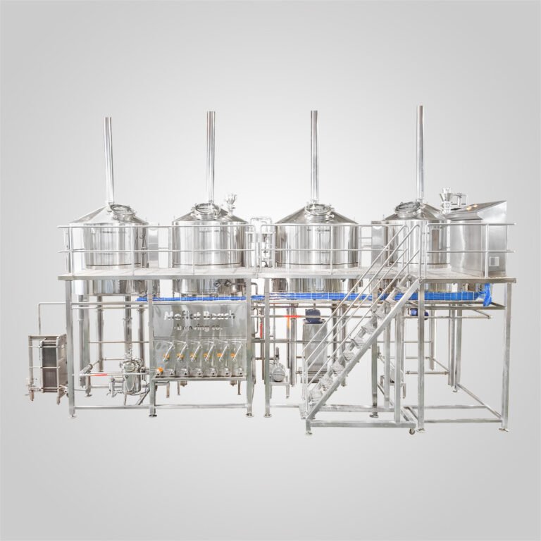 Sala de cocción de 3000 litros y cuatro recipientes