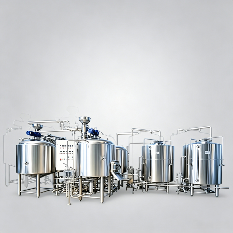 1000L four vessel brewery equipment