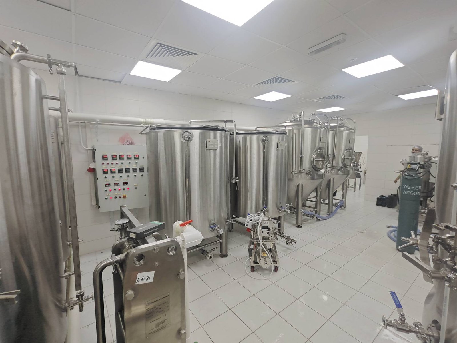 1500L Kombucha Brewing Equipment