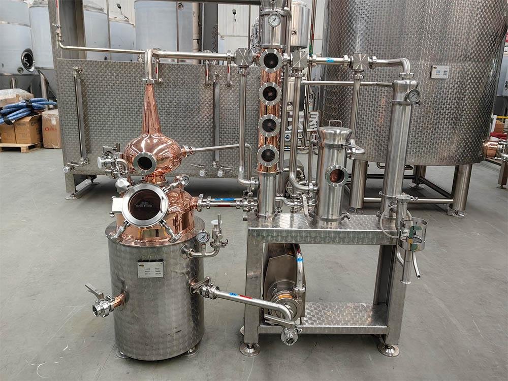 50L Copper Still Alcohol Distillation Unit