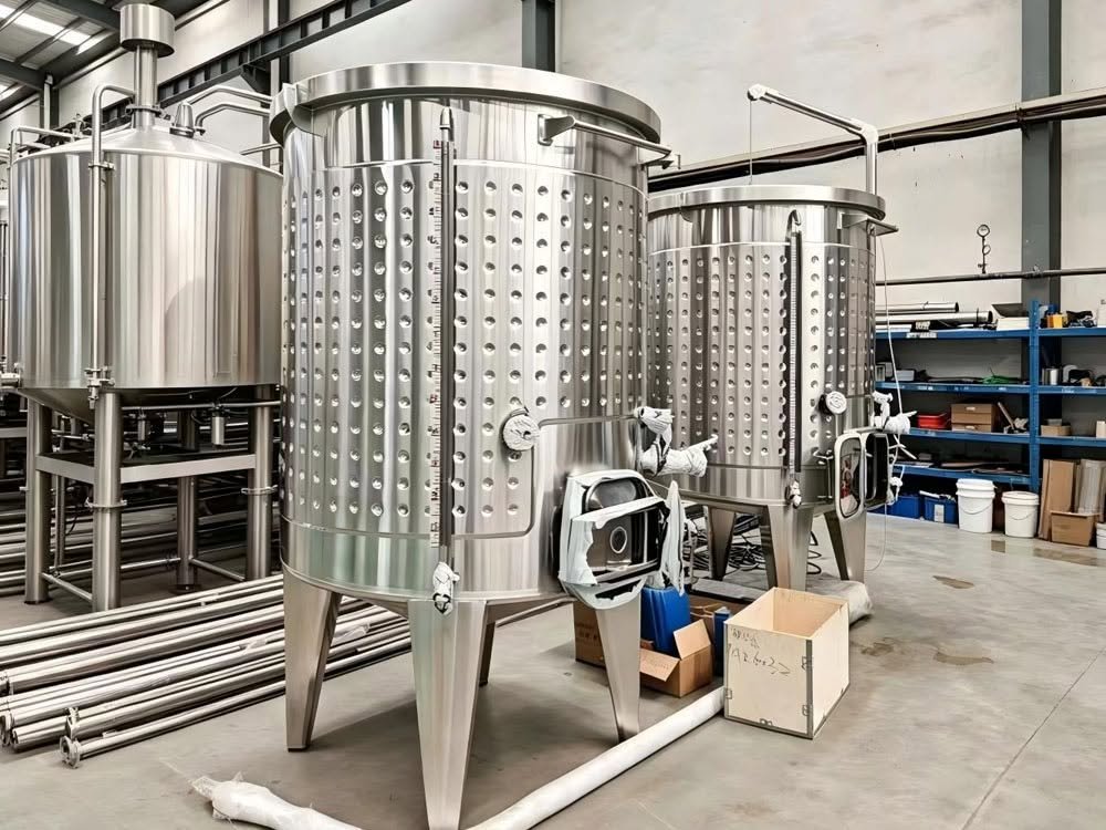 Floating Lid Wine Fermentation Tanks 1
