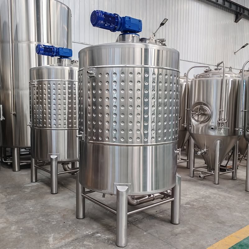 Jacketed Syrup Tank 1