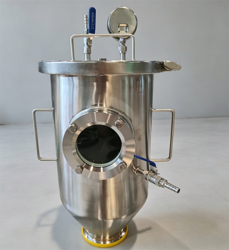 dosificador para el dry hopping