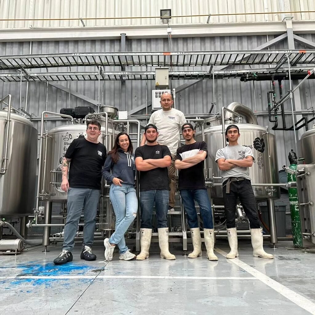 Équipement de brasserie de 10 BBL en Colombie 3