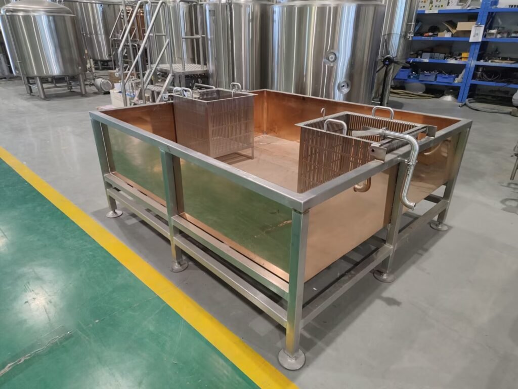 Cuve de fermentation ouverte « Coolship »