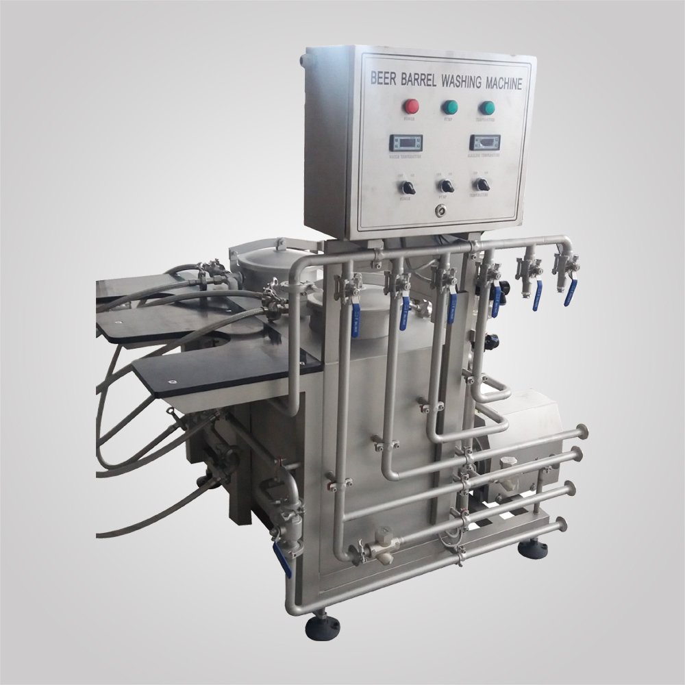 TTGZ005 double station manual keg washing machine