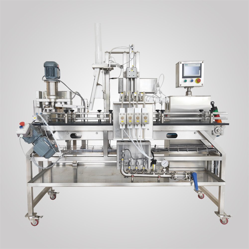TTGZ009 semiautomatic canning machine line